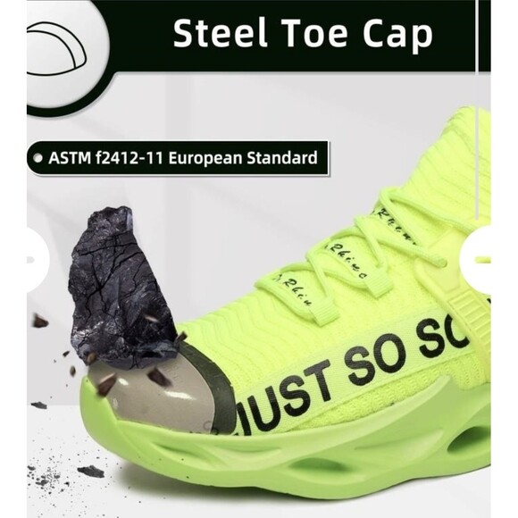 FURUAIN Safety Shoes Mens Lightweight Steel Toe Cap Work Boots Sneakers Shoes main image 4
